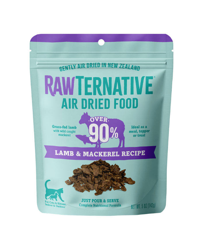 Air-Dried Cat Food, Lamb & Mackerel Recipe
