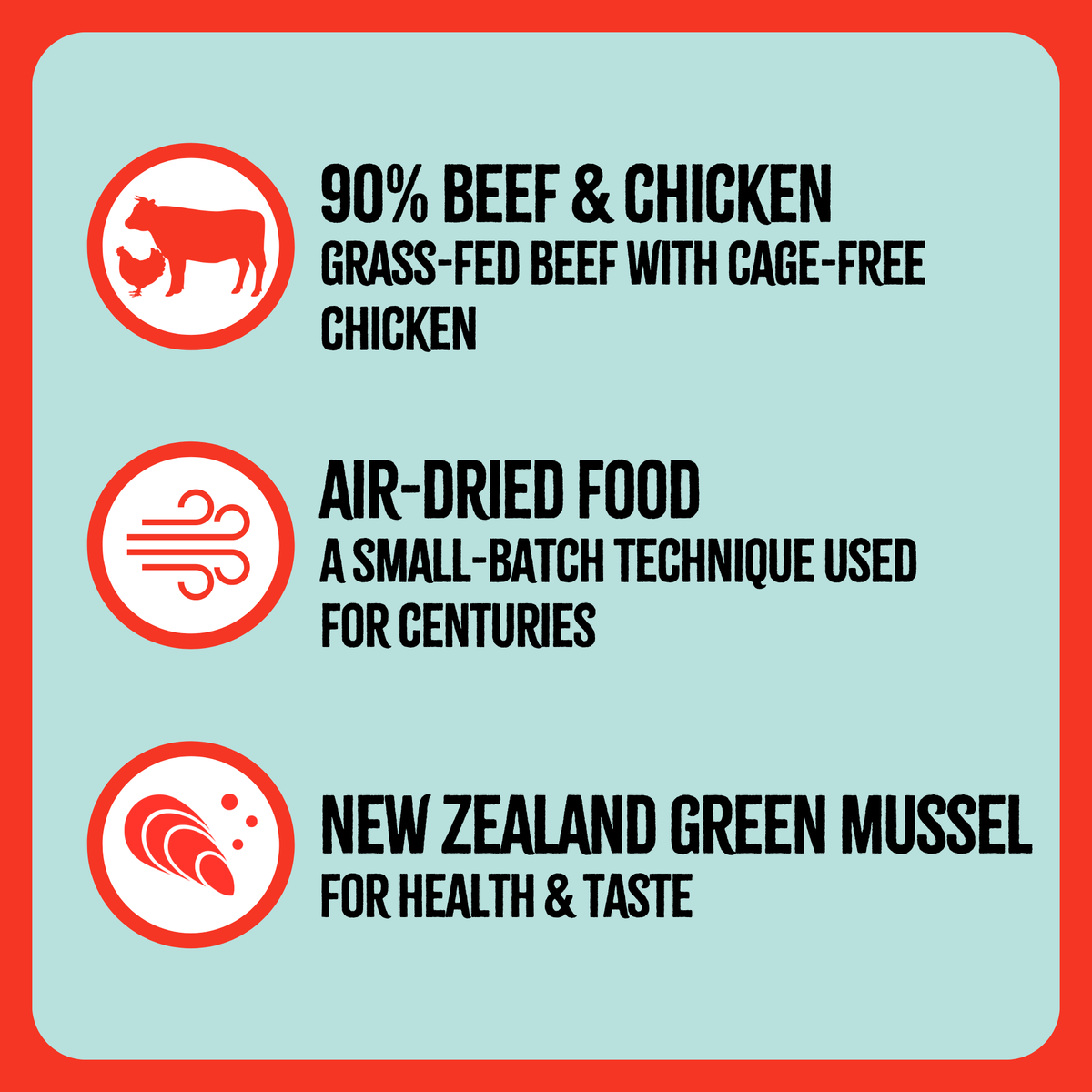 Air‑Dried Cat Food, Beef & Chicken Recipe