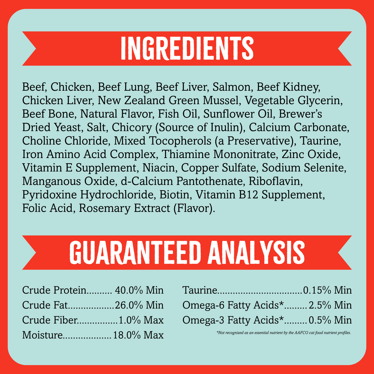 Air‑Dried Cat Food, Beef & Chicken Recipe