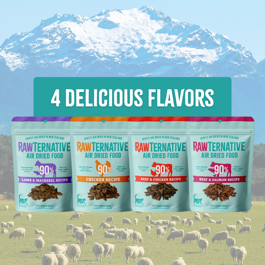 Air-Dried Cat Food, Lamb & Mackerel Recipe