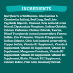 Air-Dried Dog Food, Beef & Beef Organs Recipe