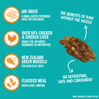 Air-Dried Dog Food, Chicken & Liver Recipe