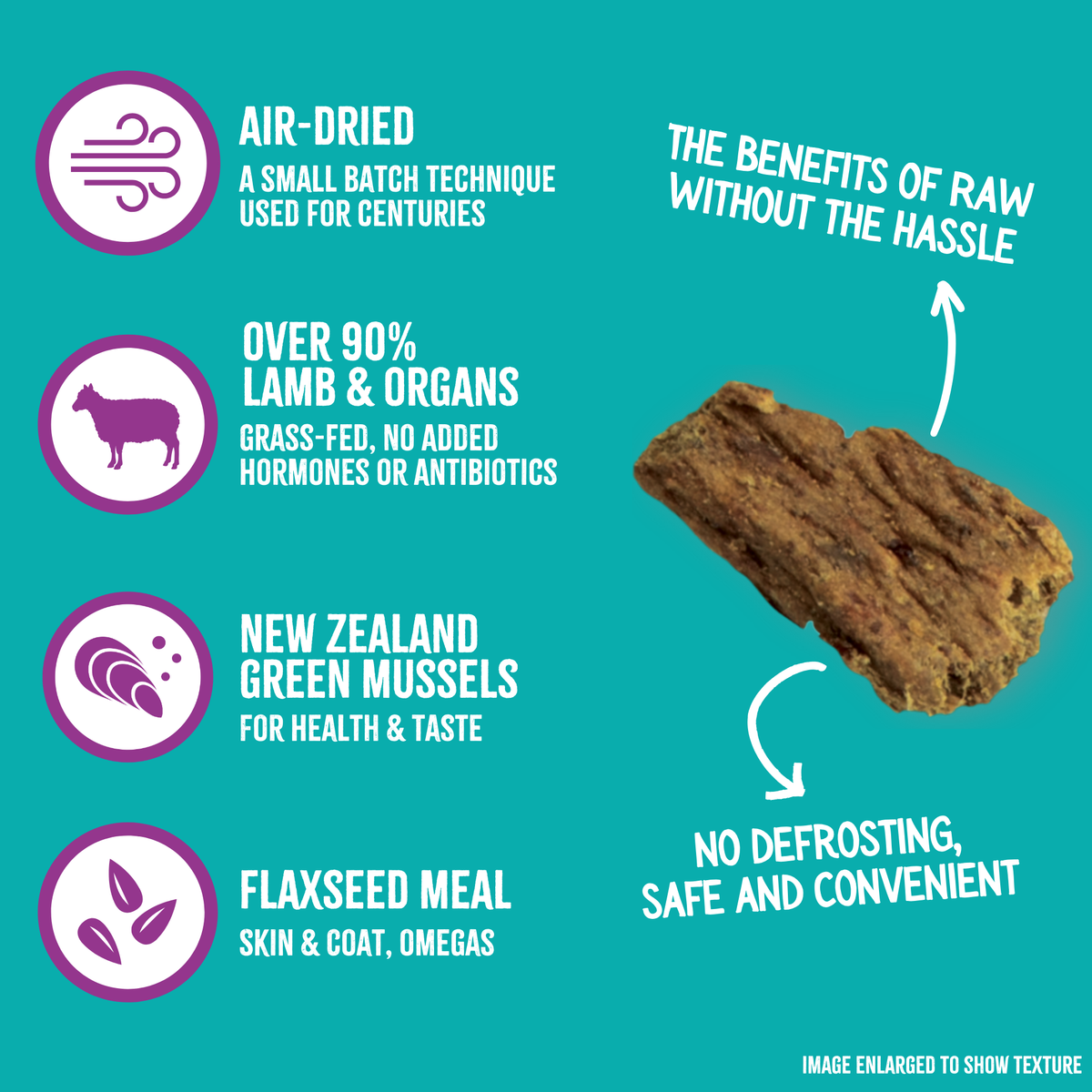 Air-Dried Dog Food, Lamb & Organs Recipe