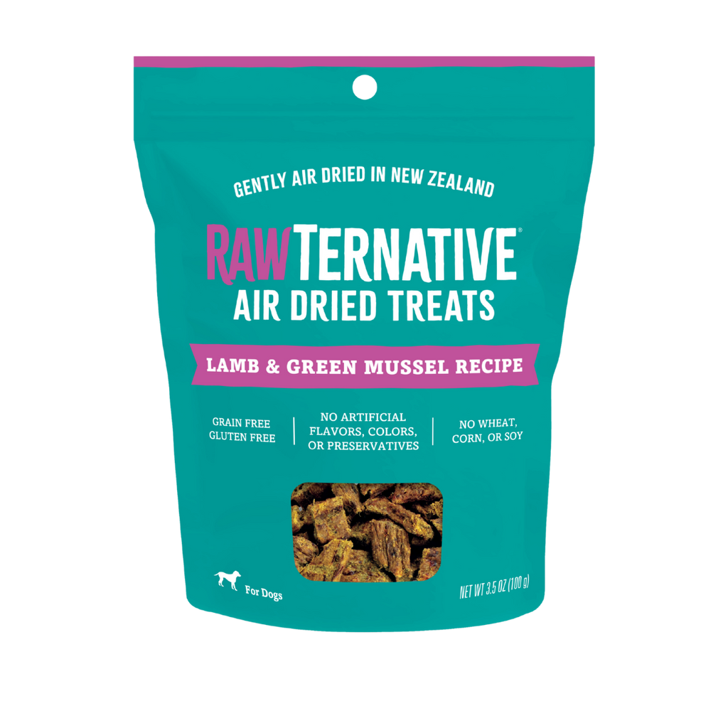 Air-Dried Dog Treats, Lamb & Green Mussel