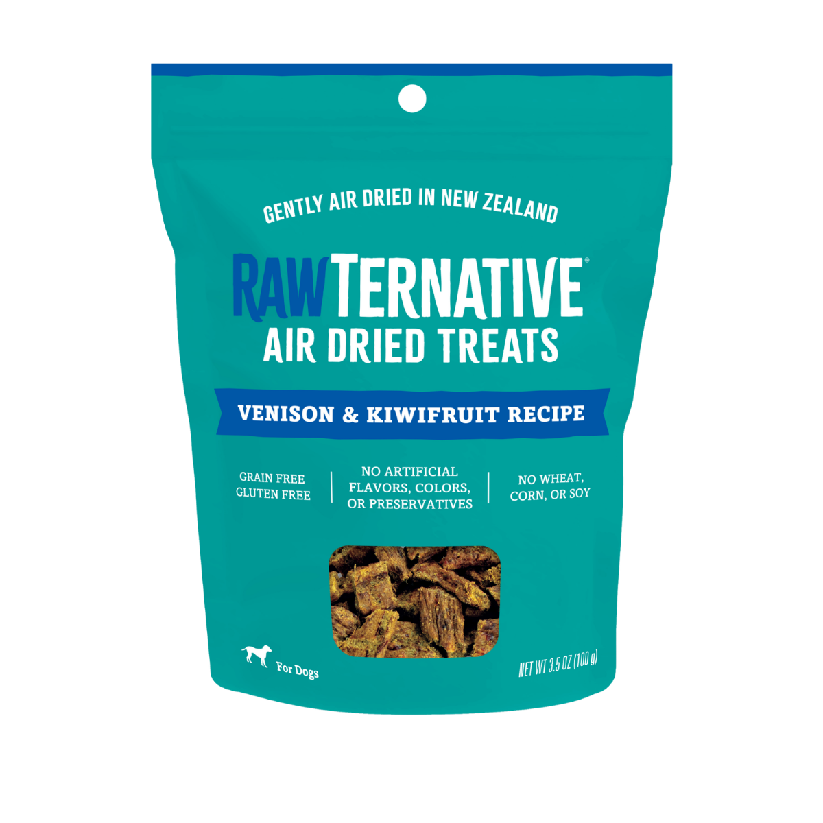Air-Dried Dog Treats, Venison & Kiwifruit