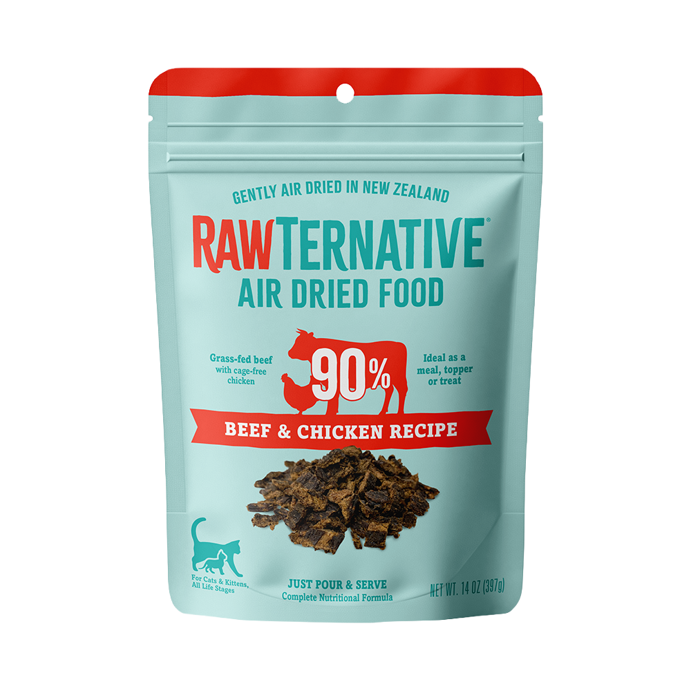 Air‑Dried Cat Food, Beef & Chicken Recipe