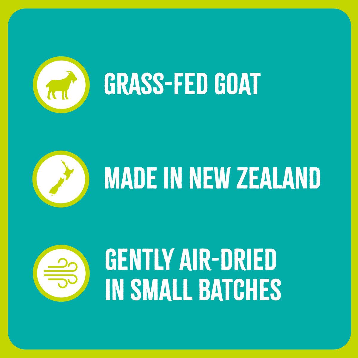 Air-Dried Dog Treats, 100% Goat Liver