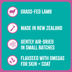 Air-Dried Dog Treats, Lamb & Green Mussel