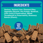 Air-Dried Dog Treats, Venison & Kiwifruit